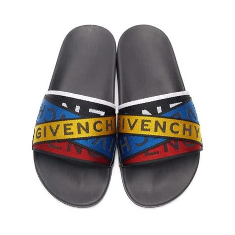 givenchy multicolor slides|givenchy sandals sale.